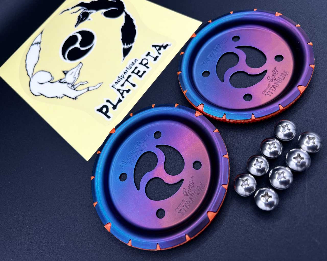 PLATEPiA プレートピア　flux クロック PLATEPIA -プレートピア- FLUX用クロック付き